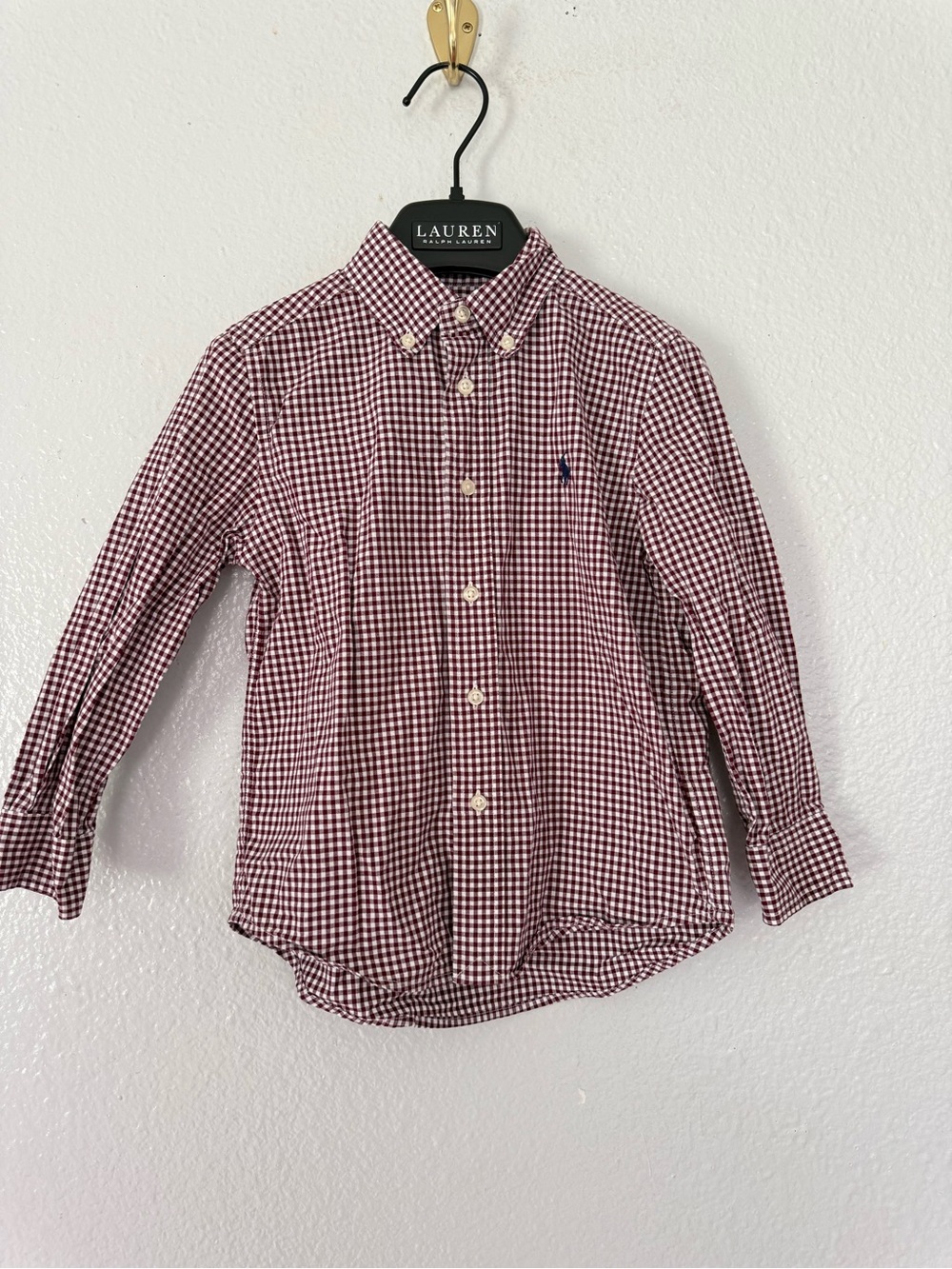 Polo Ralph Lauren Toddler Fall Button Down Shirt Size: 4